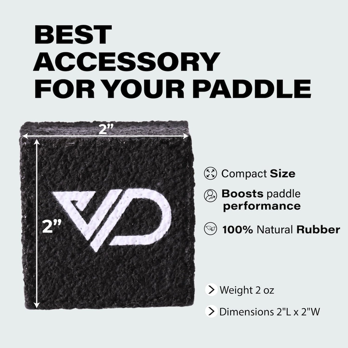 Carbon Paddle Cleaner - Best Eraser for Pickleball Paddles, Removes Ball Residue & Dirt