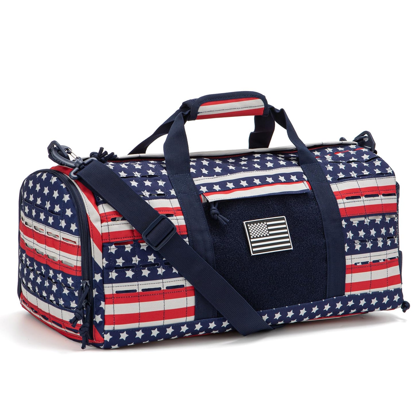 QT&QY 40L Military Tactical Duffle Bag For Men Sport Gym Fitness Tote Travel Training Workout With Shoe Compartment Basketball Football Weekender