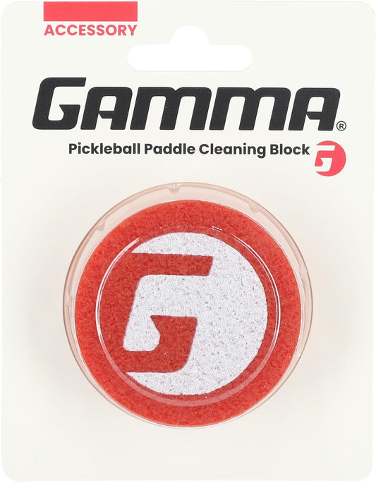 GAMMA Pickleball Paddle Cleaning Block for Raw Carbon Fiber Pickleball Paddles, Pickleball Paddle Eraser Removes Residue, Dirt, and Grime, RCF Erase, Snowflake Version, Pickleball Gifts