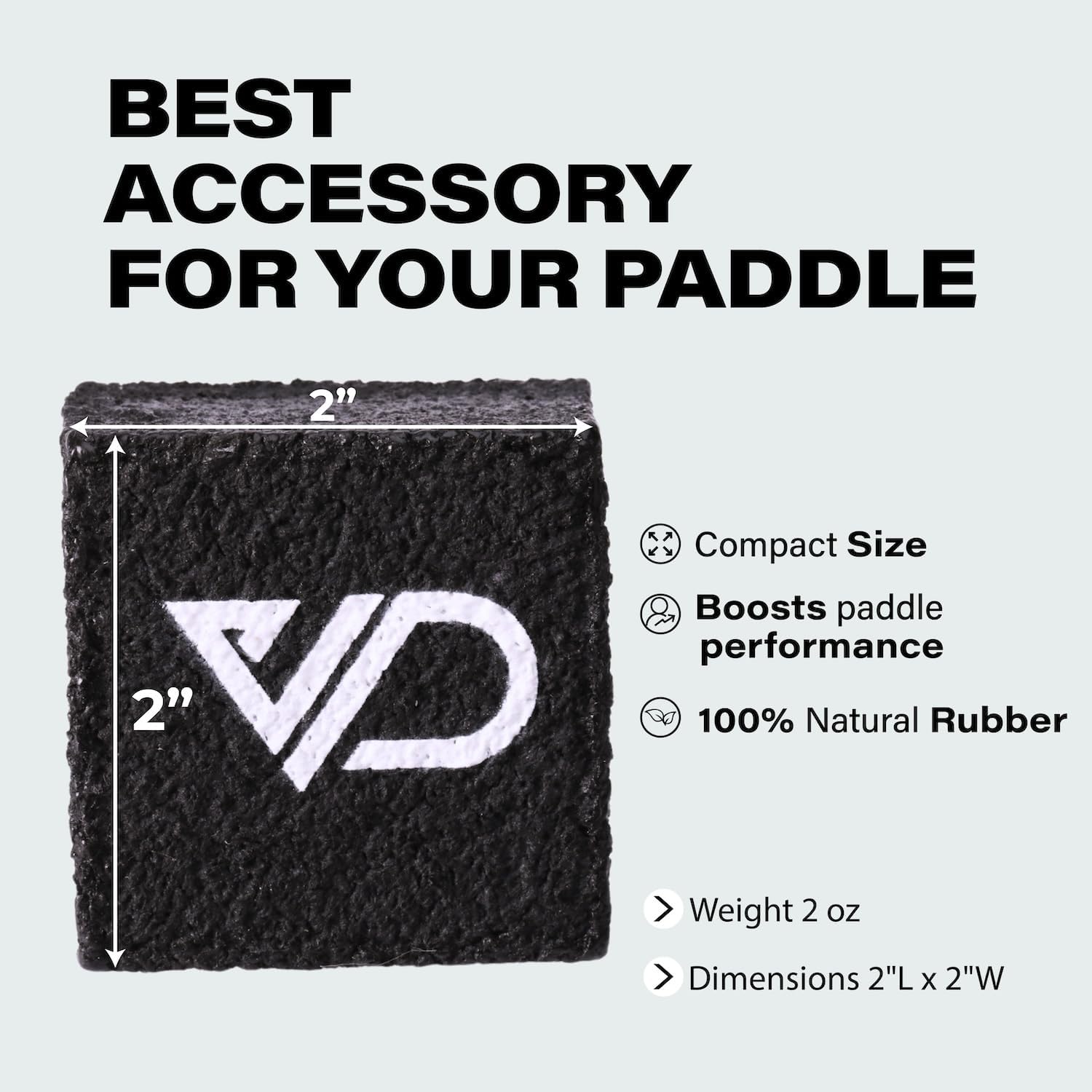 Carbon Paddle Cleaner - Best Eraser for Pickleball Paddles, Removes Ball Residue & Dirt