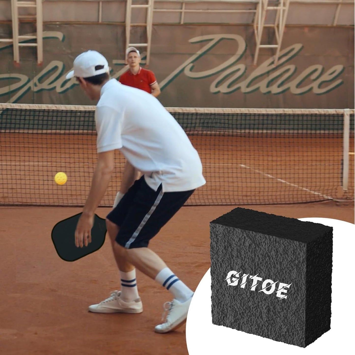 Pickleball Paddle Eraser, 2/6/12 Pack Pickleball Paddle Cleaner for Raw Carbon Fiber Paddles Rubber Bar for Fast Residue and Dirt Removal Pickleball Accessories Pickleball Eraser Carbon Cleaner