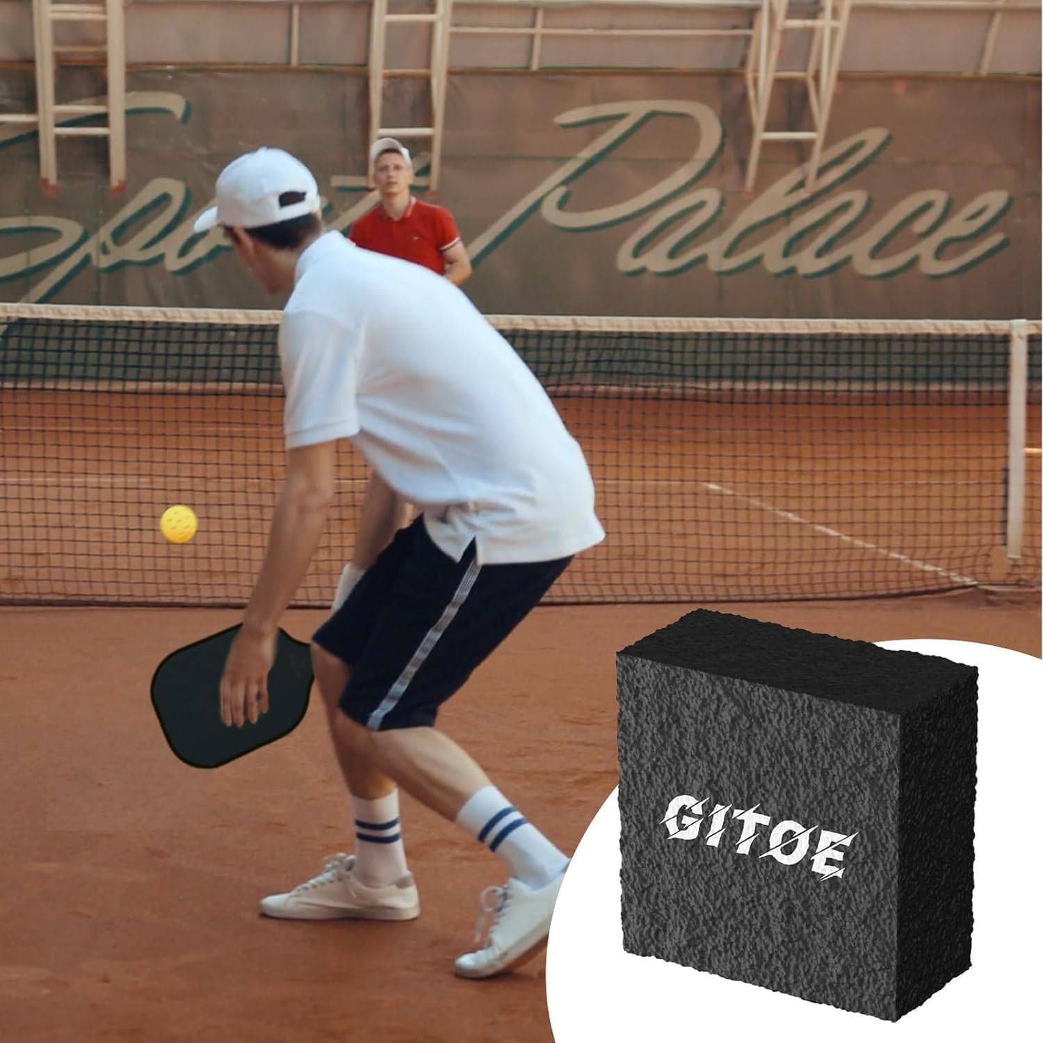 Pickleball Paddle Eraser, 2/6/12 Pack Pickleball Paddle Cleaner for Raw Carbon Fiber Paddles Rubber Bar for Fast Residue and Dirt Removal Pickleball Accessories Pickleball Eraser Carbon Cleaner