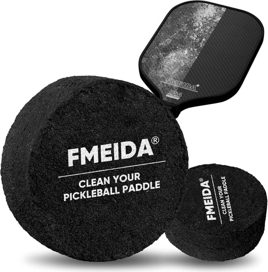 Pickleball Paddle Eraser, Carbon Fiber Pickleball Racket Cleaner, Best Natural Rubber Bar, Fast & Easy Rubber Bar to Remove Ball Residue, Dirt, & Minor Scrapes & Scratches