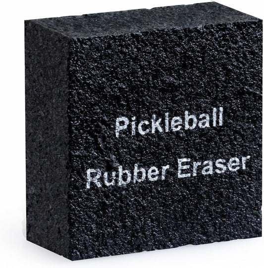 Pickleball Paddle Eraser, Best Carbon Fiber Pickle Ball Racket Cleaner, Fast & Easy Rubber Bar to Remove Ball Residue, Dirt, & Minor Scrapes, Scratches (1PCS)
